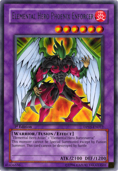 Elemental Hero Phoenix Enforcer [DP05-EN012] Rare | L.A. Mood Comics and Games