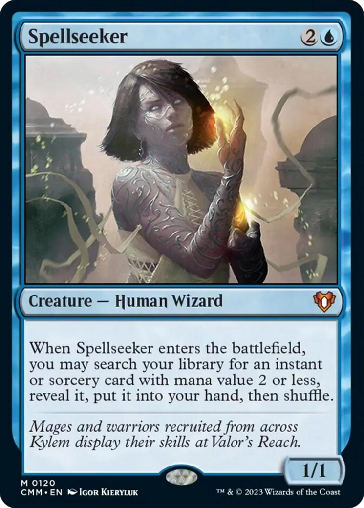 Spellseeker [Commander Masters] | L.A. Mood Comics and Games