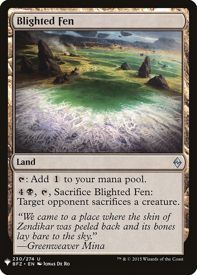 Blighted Fen [Mystery Booster] | L.A. Mood Comics and Games