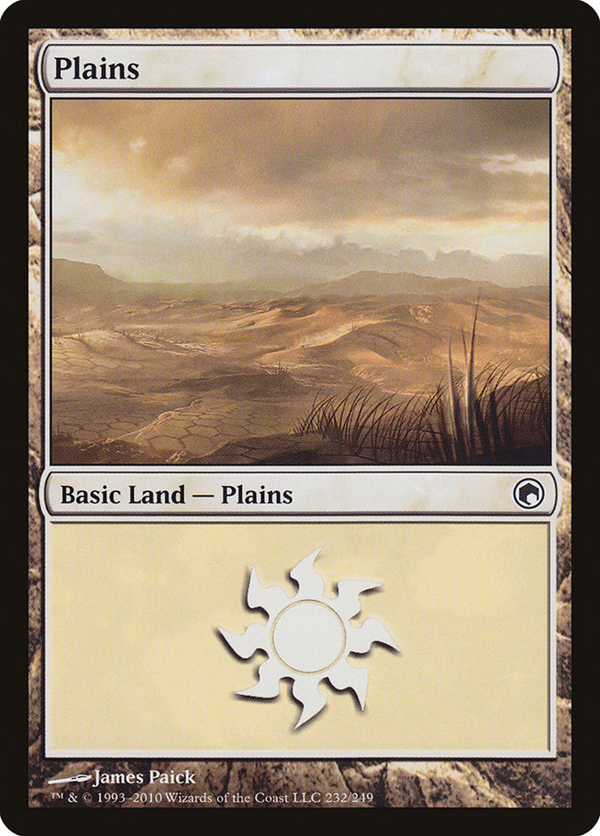 Plains (232) [Scars of Mirrodin] | L.A. Mood Comics and Games