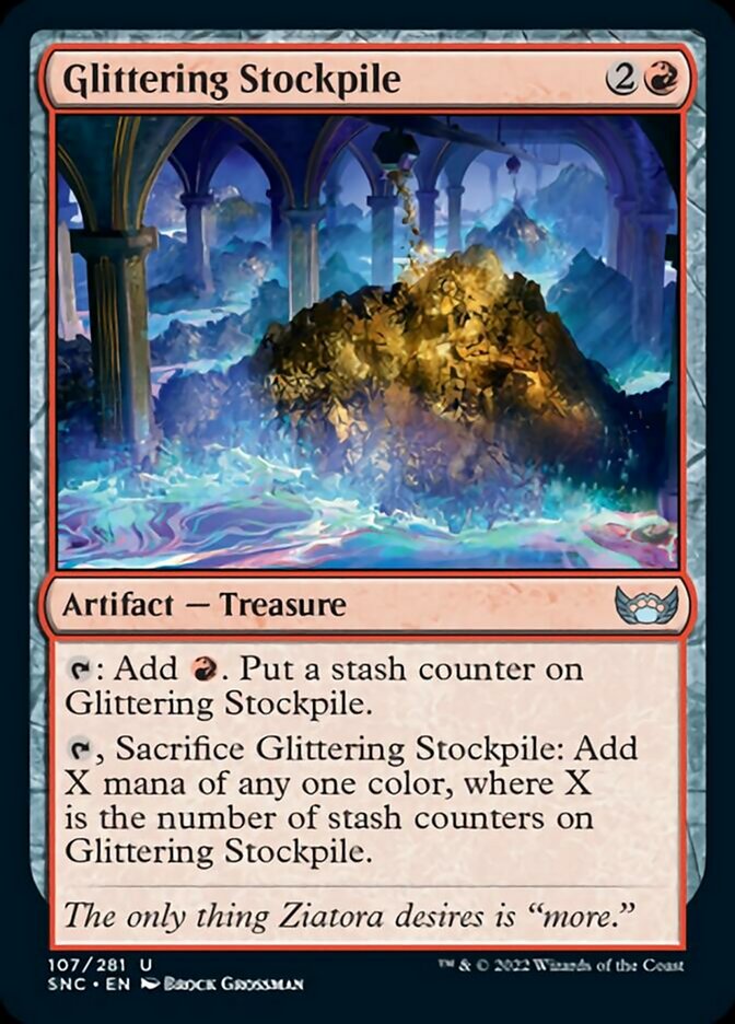 Glittering Stockpile [Streets of New Capenna] | L.A. Mood Comics and Games