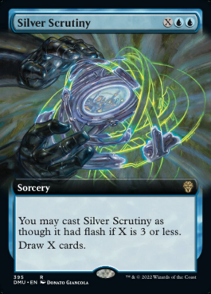 Silver Scrutiny (Extended Art) [Dominaria United] | L.A. Mood Comics and Games