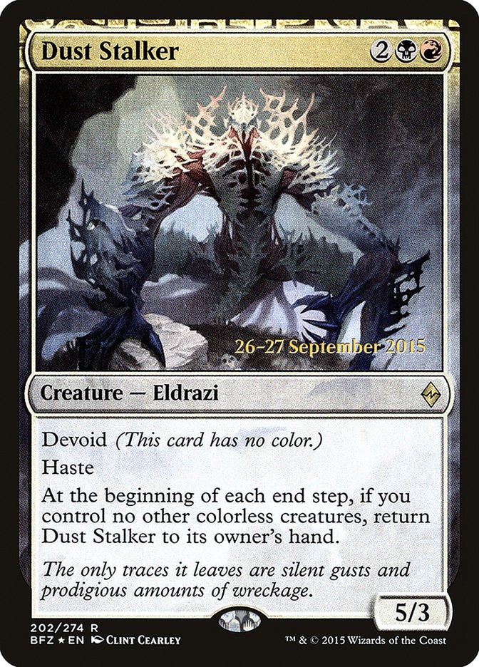 Dust Stalker [Battle for Zendikar Prerelease Promos] | L.A. Mood Comics and Games