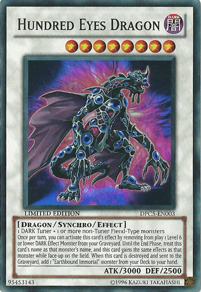 Hundred Eyes Dragon [DPC5-EN003] Super Rare | L.A. Mood Comics and Games