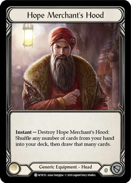 Hope Merchant's Hood [U-WTR151] (Welcome to Rathe Unlimited)  Unlimited Normal | L.A. Mood Comics and Games