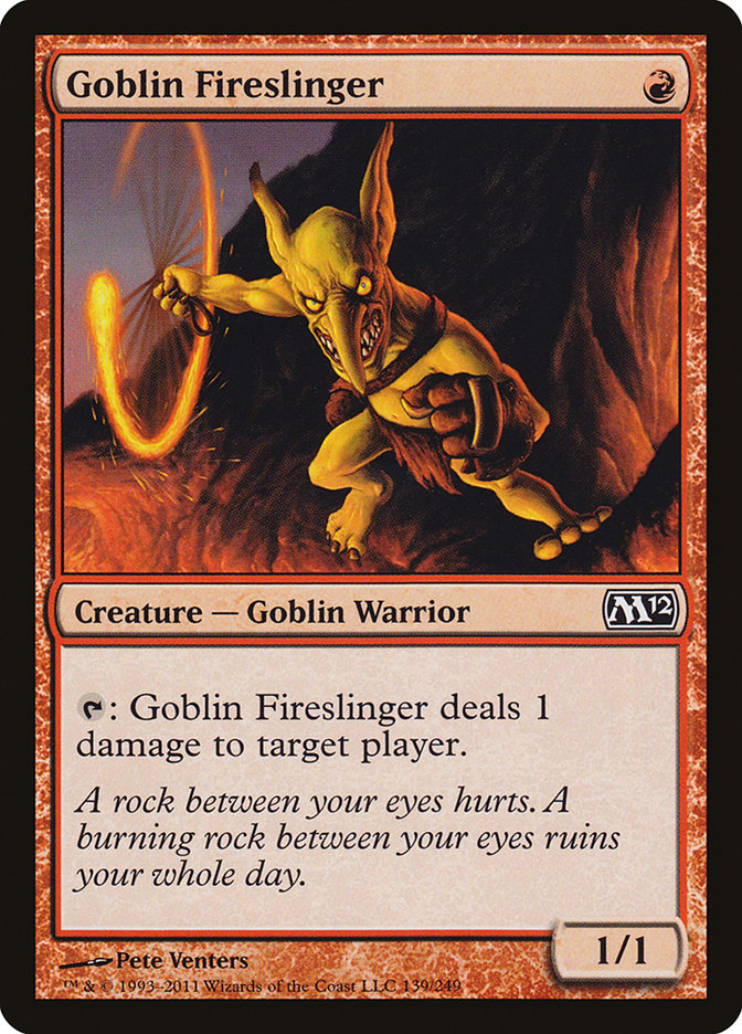 Goblin Fireslinger [Magic 2012] | L.A. Mood Comics and Games