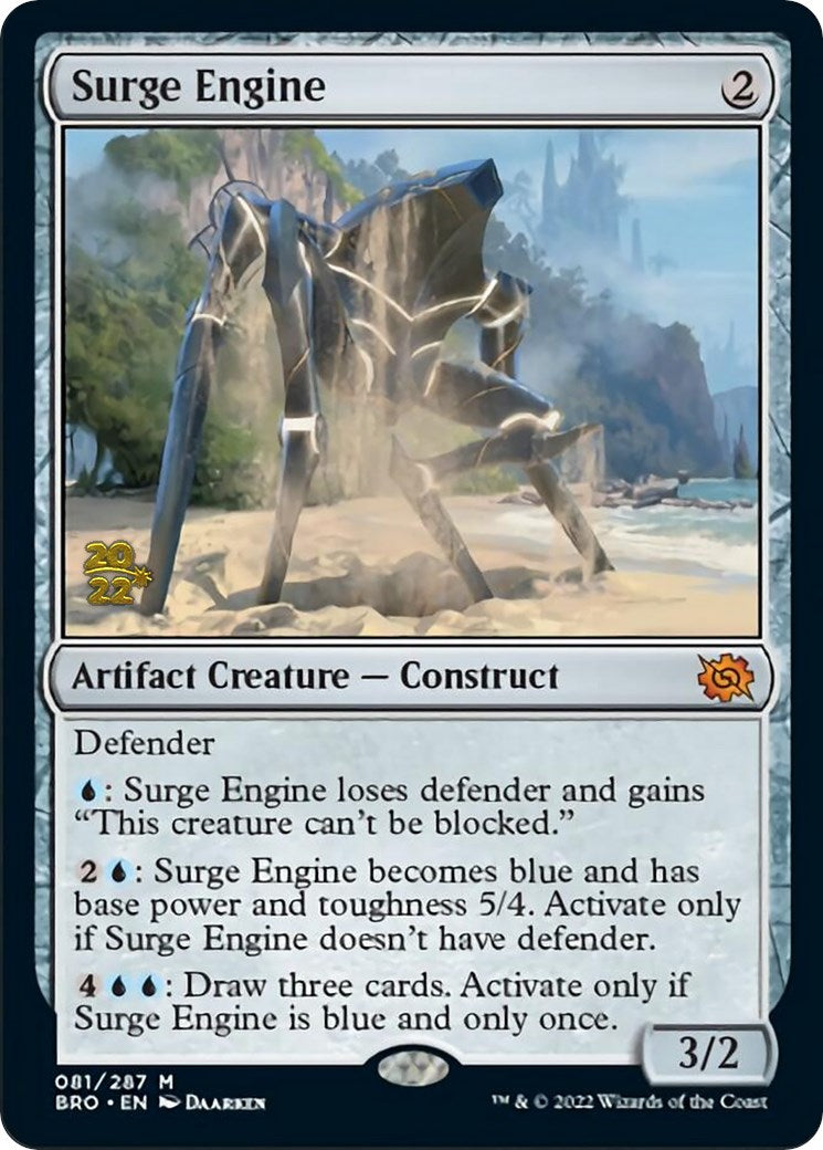 Surge Engine [The Brothers' War Prerelease Promos] | L.A. Mood Comics and Games