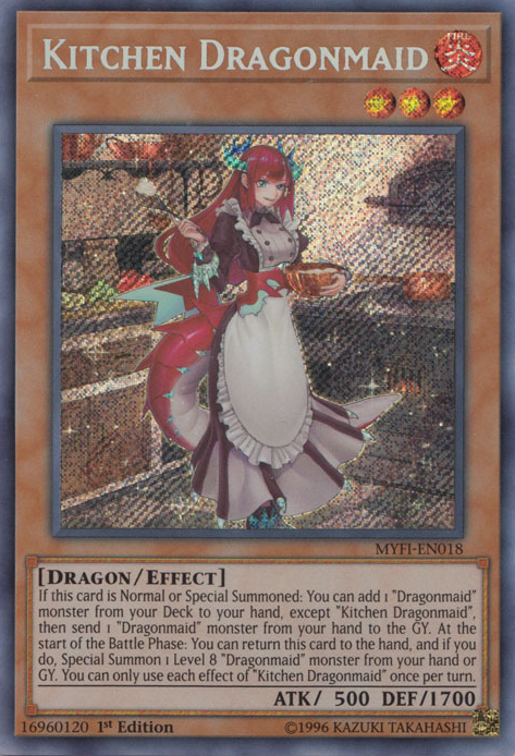 Kitchen Dragonmaid [MYFI-EN018] Secret Rare | L.A. Mood Comics and Games