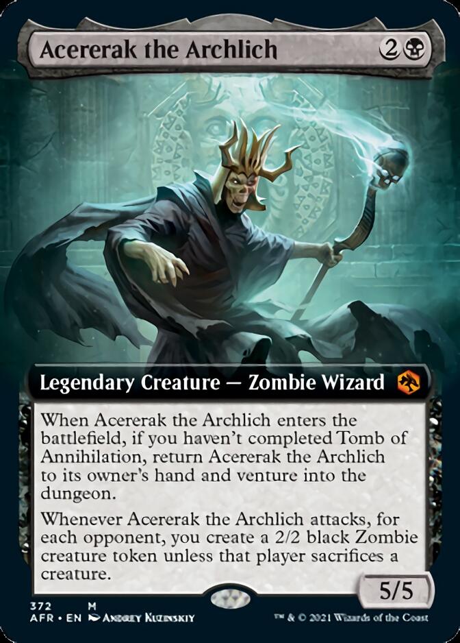Acererak the Archlich (Extended Art) [Dungeons & Dragons: Adventures in the Forgotten Realms] | L.A. Mood Comics and Games
