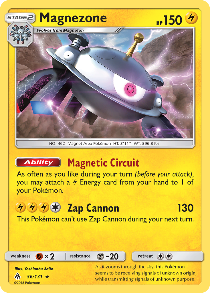 Magnezone (36/131) [Sun & Moon: Forbidden Light] | L.A. Mood Comics and Games