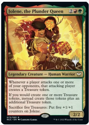Jolene, the Plunder Queen (Promo Pack) [Streets of New Capenna Commander Promos] | L.A. Mood Comics and Games
