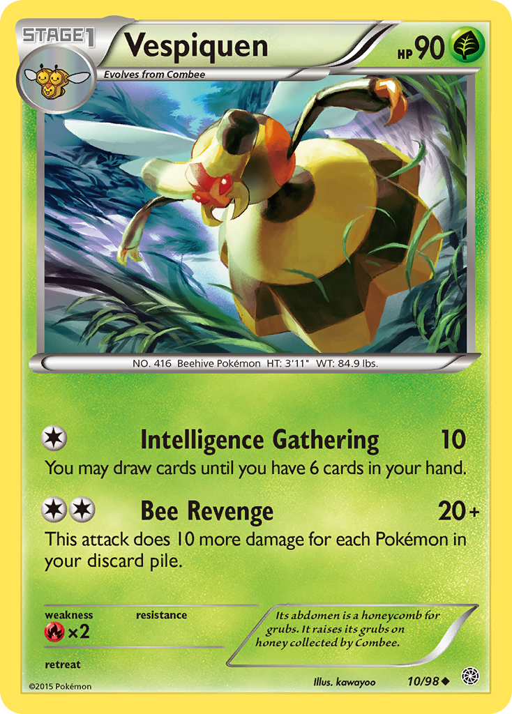 Vespiquen (10/98) [XY: Ancient Origins] | L.A. Mood Comics and Games