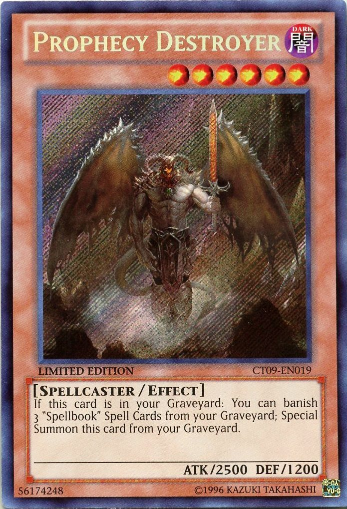 Prophecy Destroyer [CT09-EN019] Secret Rare | L.A. Mood Comics and Games