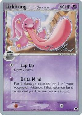 Lickitung (19/101) (Delta Species) (Legendary Ascent - Tom Roos) [World Championships 2007] | L.A. Mood Comics and Games