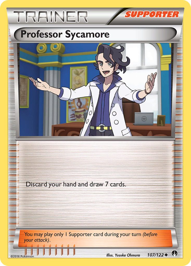 Professor Sycamore (107/122) [XY: BREAKpoint] | L.A. Mood Comics and Games