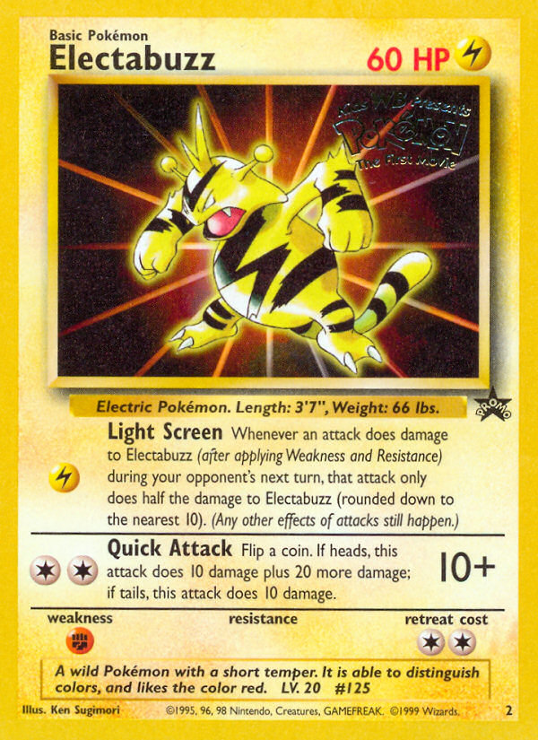 Electabuzz (2) [Wizards of the Coast: Black Star Promos] | L.A. Mood Comics and Games