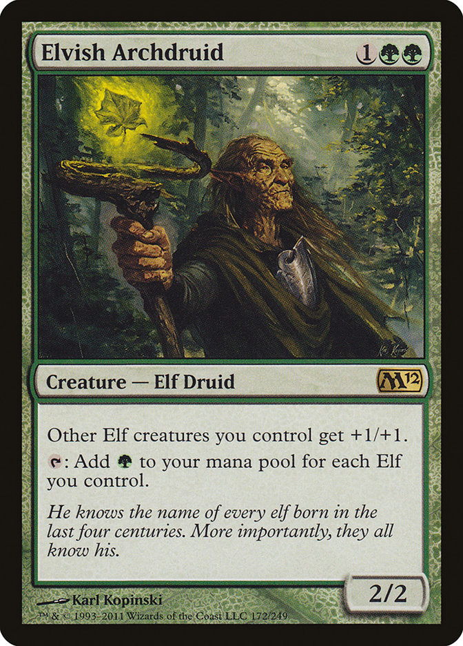 Elvish Archdruid [Magic 2012] | L.A. Mood Comics and Games
