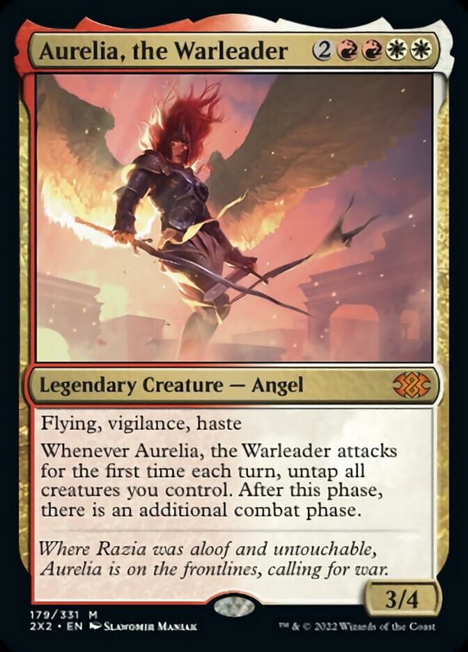 Aurelia, the Warleader [Double Masters 2022] | L.A. Mood Comics and Games