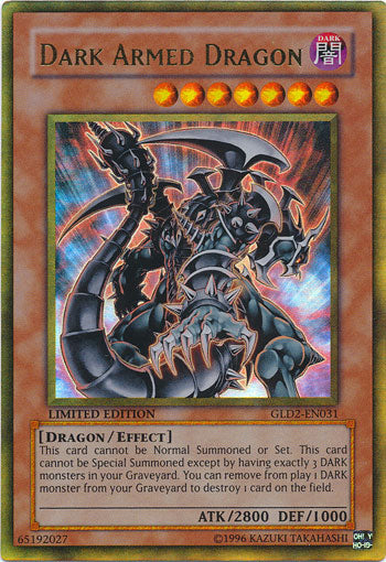 Dark Armed Dragon [GLD2-EN031] Ultra Rare | L.A. Mood Comics and Games