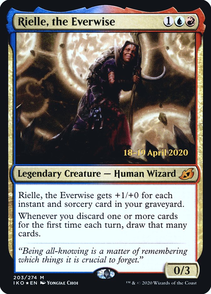 Rielle, the Everwise [Ikoria: Lair of Behemoths Prerelease Promos] | L.A. Mood Comics and Games