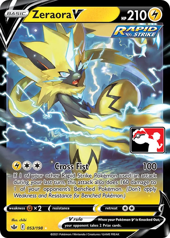 Zeraora V (053/198) [Prize Pack Series One] | L.A. Mood Comics and Games