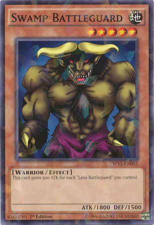 Swamp Battleguard [SP15-EN002] Shatterfoil Rare | L.A. Mood Comics and Games