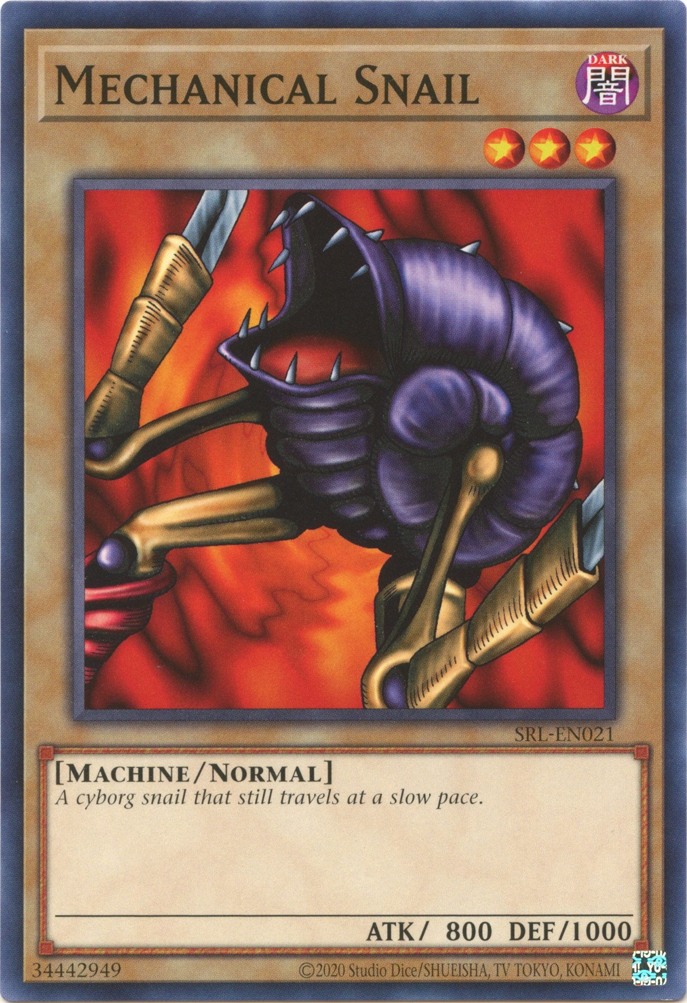 Mechanical Snail (25th Anniversary) [SRL-EN021] Common | L.A. Mood Comics and Games