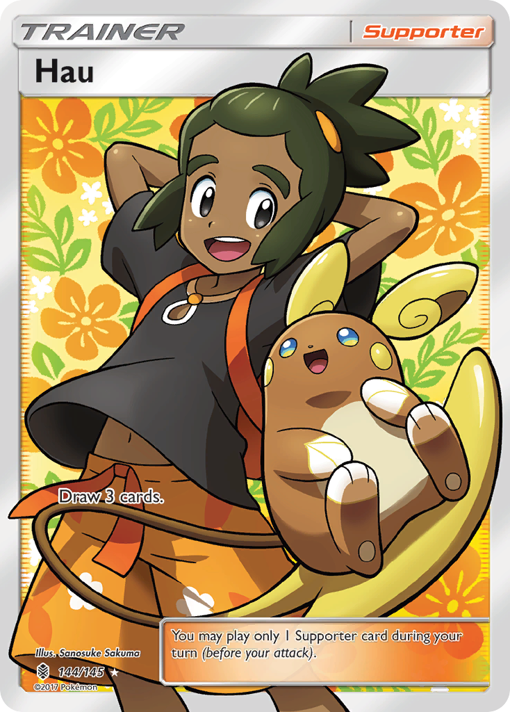 Hau (144/145) [Sun & Moon: Guardians Rising] | L.A. Mood Comics and Games