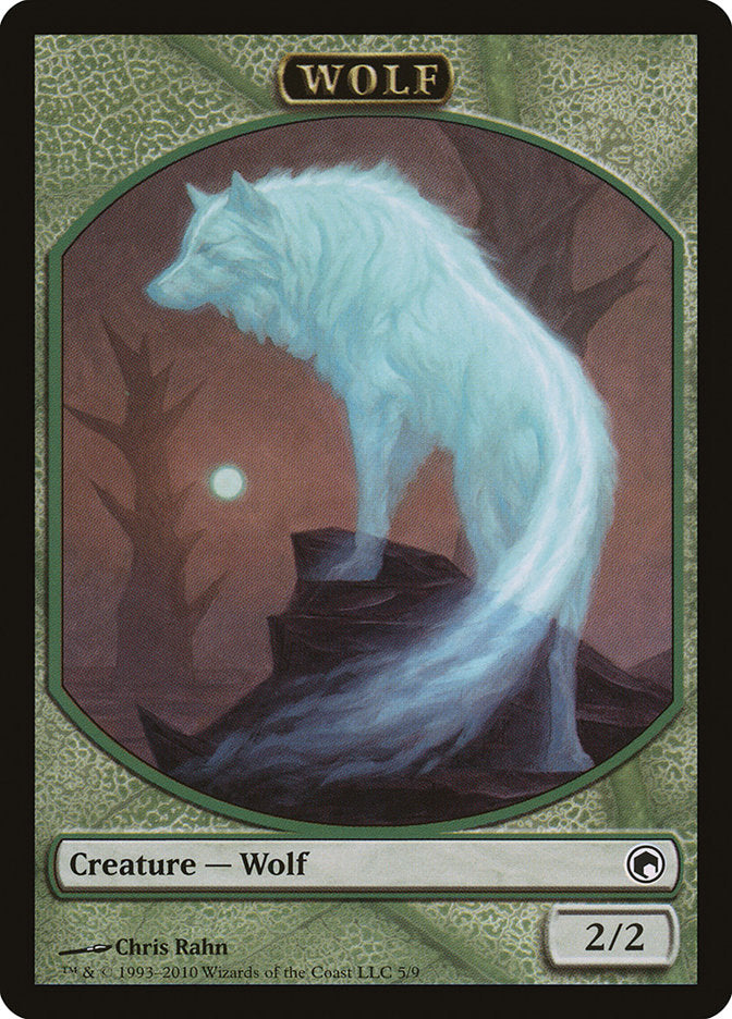Wolf Token [Scars of Mirrodin Tokens] | L.A. Mood Comics and Games