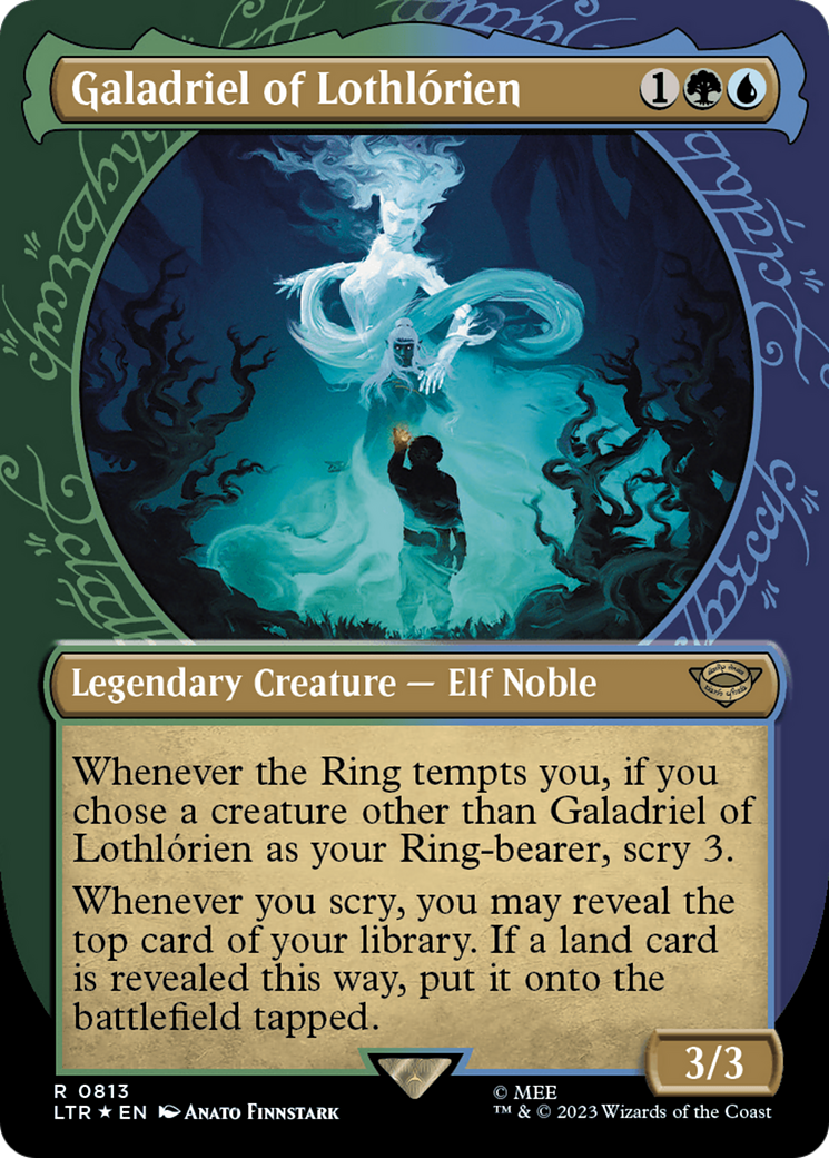 Galadriel of Lothlorien (Showcase) (Surge Foil) [The Lord of the Rings: Tales of Middle-Earth] | L.A. Mood Comics and Games