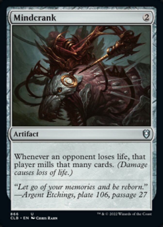 Mindcrank [Commander Legends: Battle for Baldur's Gate] | L.A. Mood Comics and Games