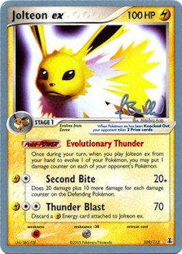 Jolteon ex (109/113) (Eeveelutions - Jimmy Ballard) [World Championships 2006] | L.A. Mood Comics and Games