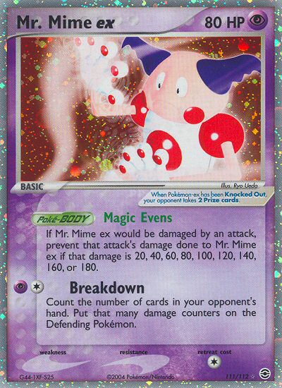 Mr. Mime ex (111/112) [EX: FireRed & LeafGreen] | L.A. Mood Comics and Games