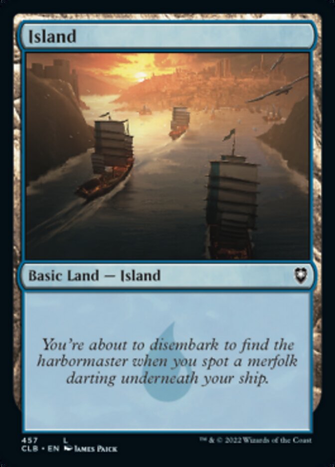 Island (457) [Commander Legends: Battle for Baldur's Gate] | L.A. Mood Comics and Games