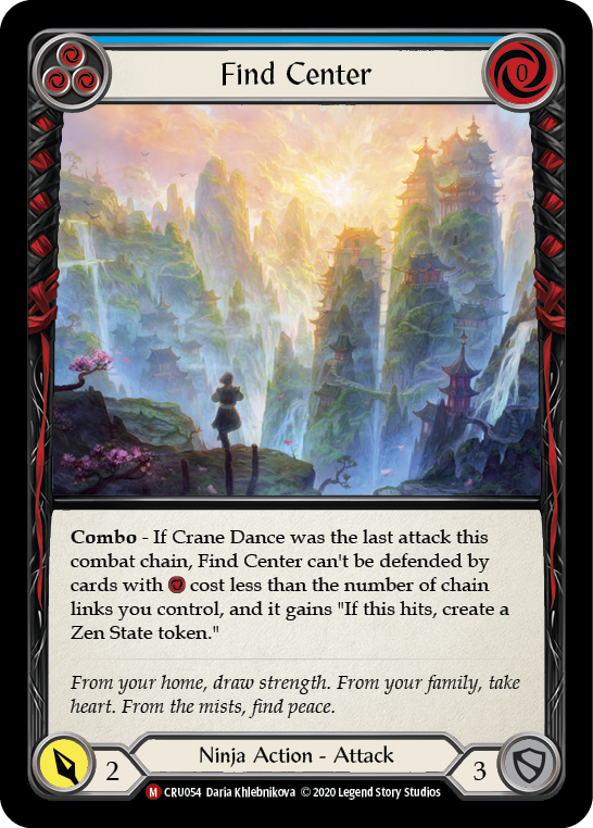 Find Center [CRU054] (Crucible of War)  1st Edition Rainbow Foil | L.A. Mood Comics and Games