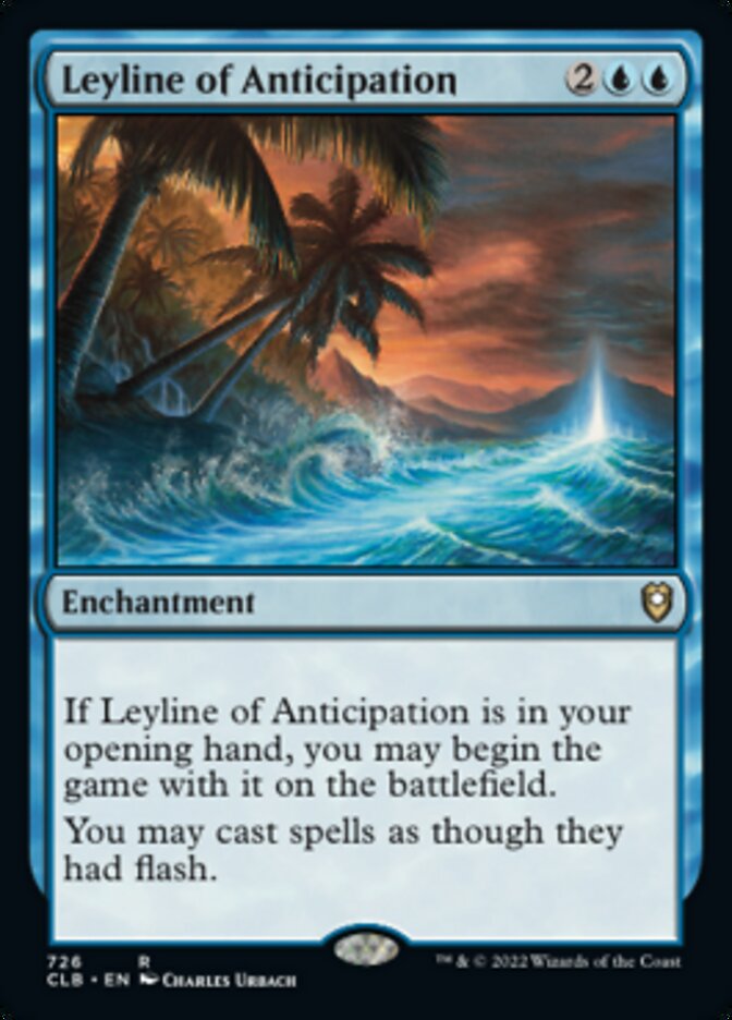 Leyline of Anticipation [Commander Legends: Battle for Baldur's Gate] | L.A. Mood Comics and Games