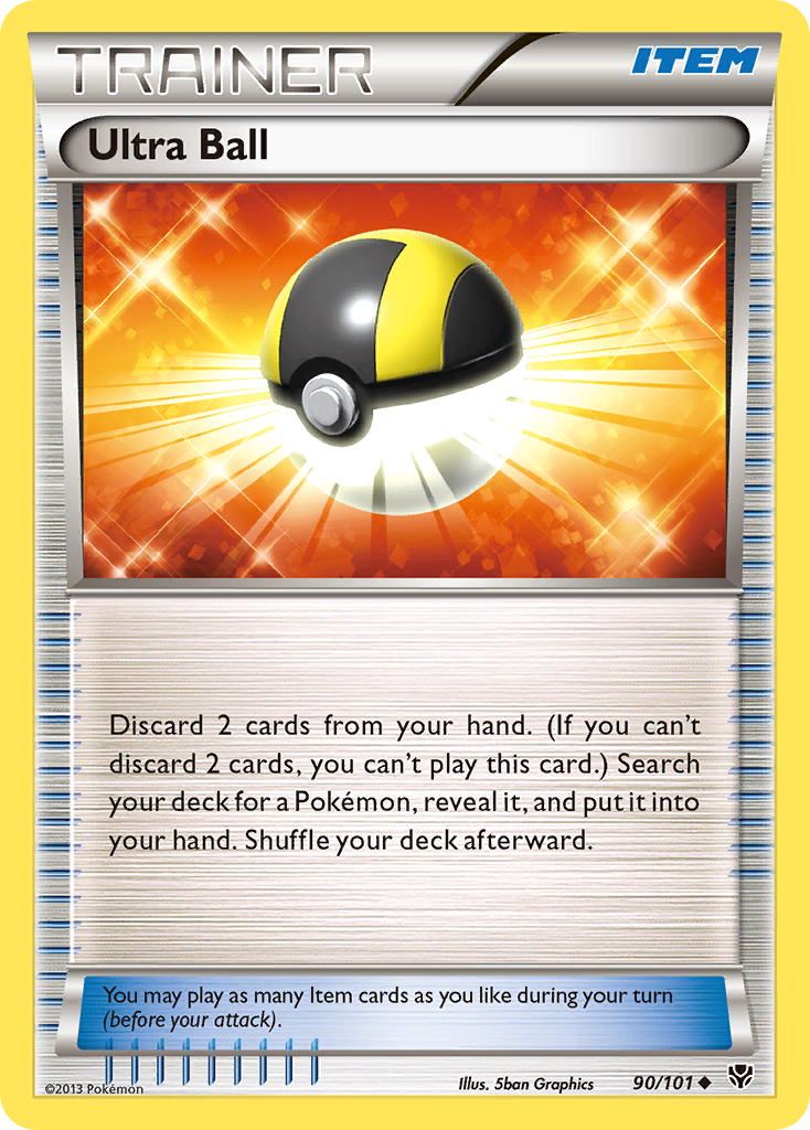Ultra Ball (90/101) [Black & White: Plasma Blast] | L.A. Mood Comics and Games
