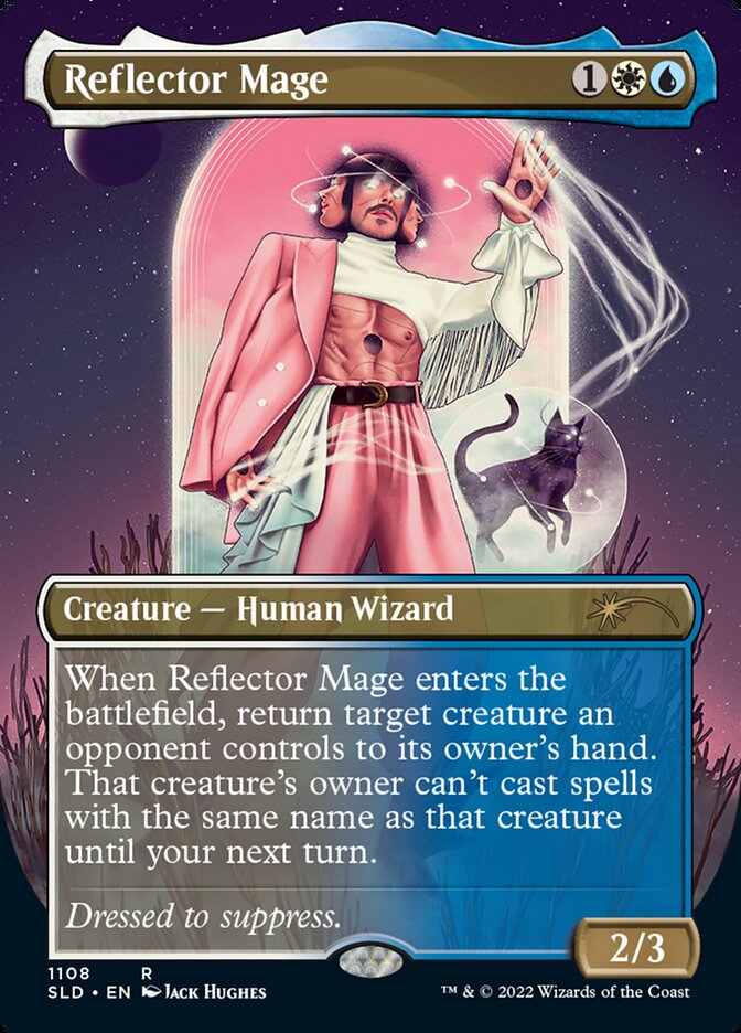 Reflector Mage (Borderless) [Secret Lair Drop Series] | L.A. Mood Comics and Games