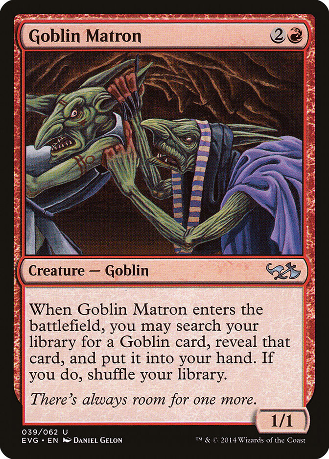 Goblin Matron (Elves vs. Goblins) [Duel Decks Anthology] | L.A. Mood Comics and Games