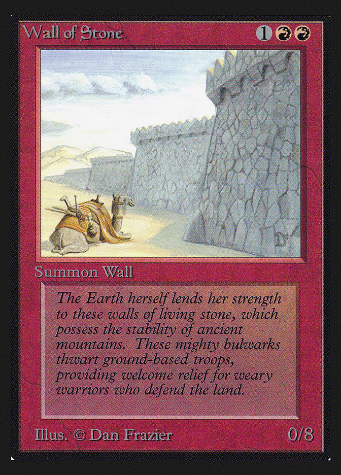 Wall of Stone [International Collectors' Edition] | L.A. Mood Comics and Games