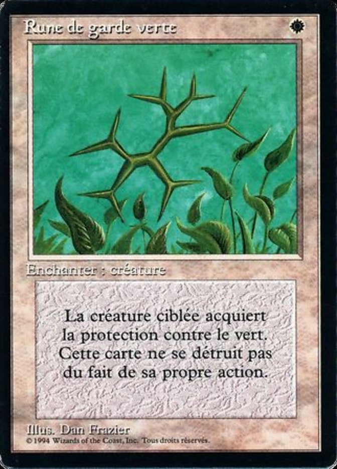Green Ward [Foreign Black Border] | L.A. Mood Comics and Games