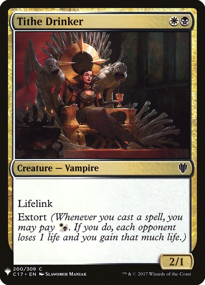 Tithe Drinker [Mystery Booster] | L.A. Mood Comics and Games