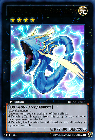 Number 91: Thunder Spark Dragon [REDU-EN098] Ultra Rare | L.A. Mood Comics and Games