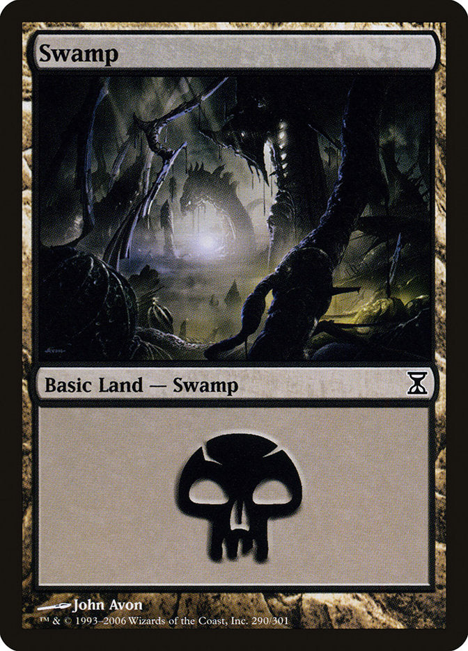 Swamp (290) [Time Spiral] | L.A. Mood Comics and Games