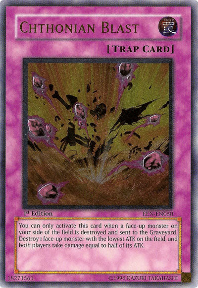 Chthonian Blast [EEN-EN050] Ultimate Rare | L.A. Mood Comics and Games