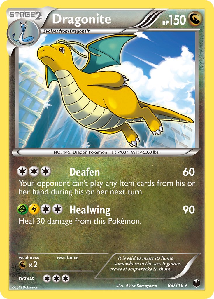 Dragonite (83/116) (Cosmos Holo) (Blister Exclusive) [Black & White: Plasma Freeze] | L.A. Mood Comics and Games