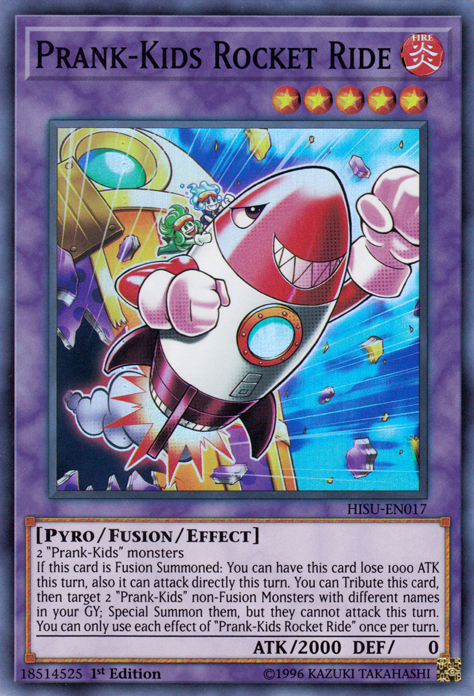 Prank-Kids Rocket Ride [HISU-EN017] Super Rare | L.A. Mood Comics and Games