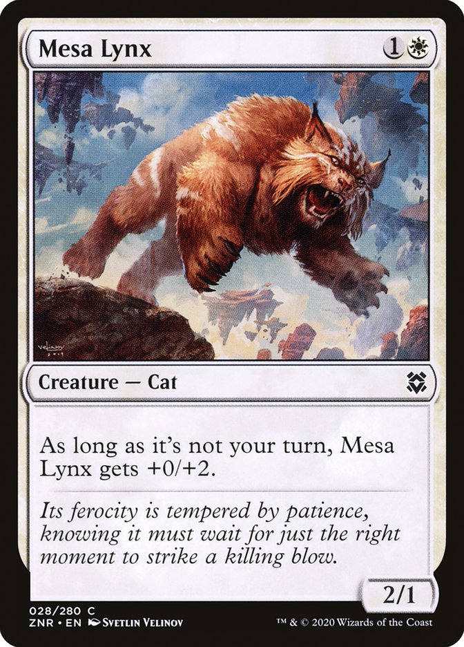 Mesa Lynx [Zendikar Rising] | L.A. Mood Comics and Games