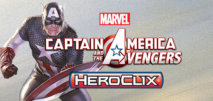 MARVEL HEROCLIX: CAPTAIN AMERICA & AVENGERS Booster | L.A. Mood Comics and Games