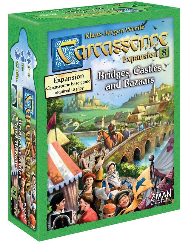 Carcassonne Expansion 8 Bridges, Castles and Bazaars | L.A. Mood Comics and Games